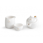 Lucky cat kung-fu tea set