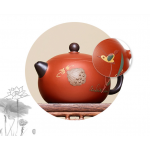 Yixing Purple Clay Pot Handmade Xishi Pot Zhuni Tea Set
