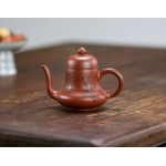 Yixing Raw Mine Dahongpao Handmade Siting Teapot Purple Clay Pot