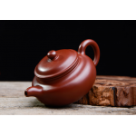 Dark-red Enameled Pottery